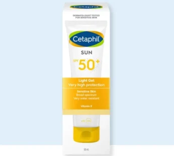 Cetaphil Sun SPF 50+ Very High Protection Light Gel 50ml INDIAN