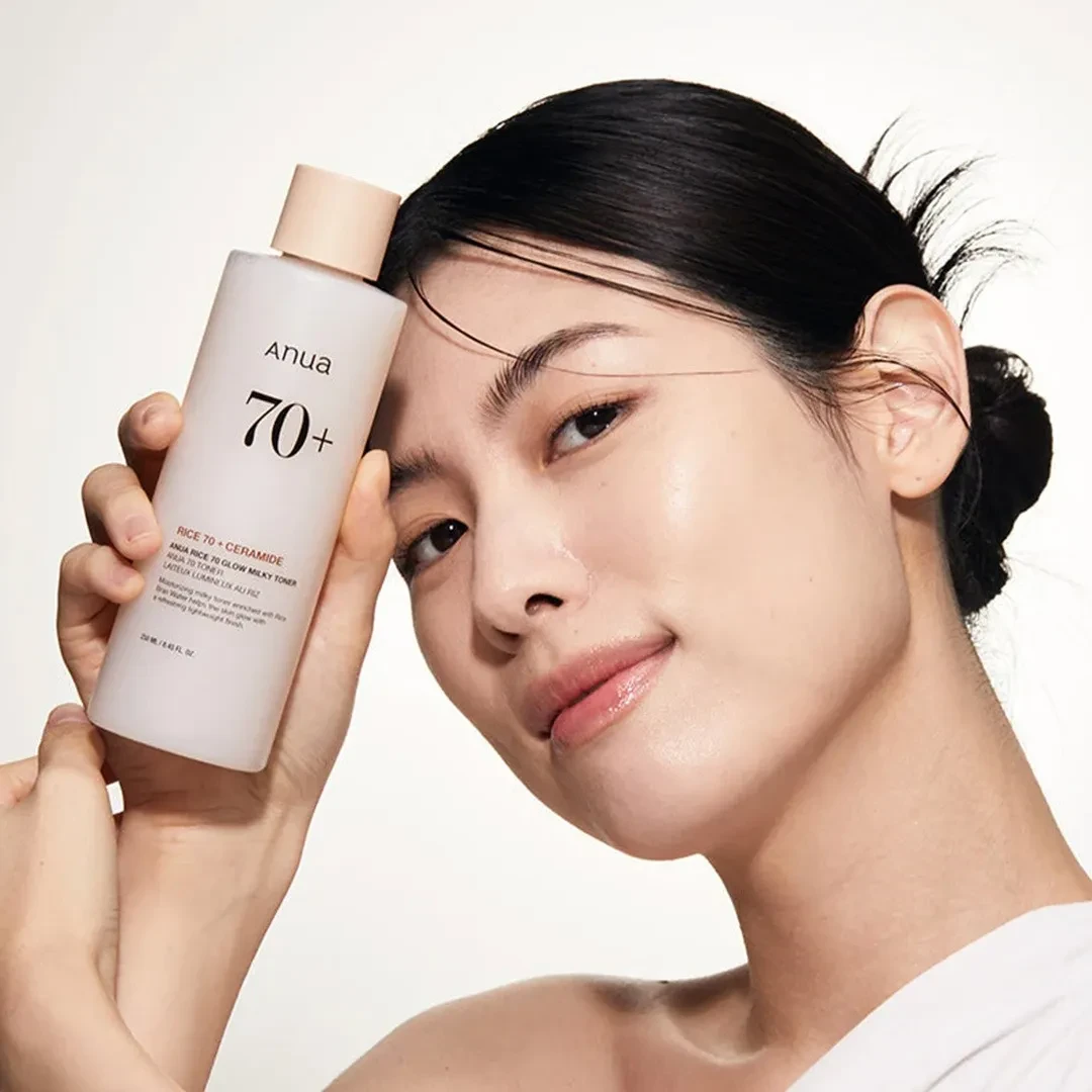ANUA Rice 70+ Glow Milky Toner 250ml - Image 2