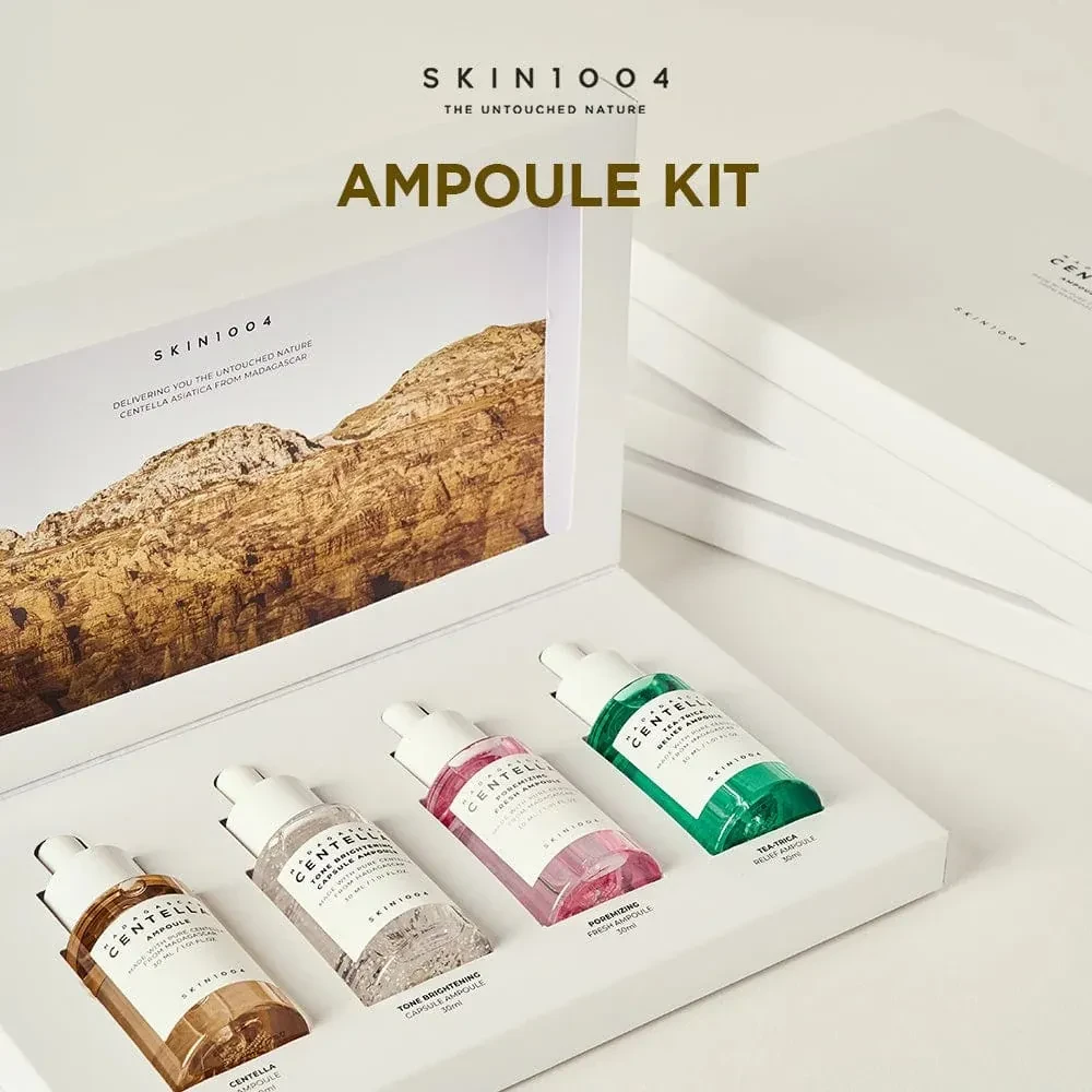 SKIN1004 Madagascar Centella Ampoule Kit (4 x 30 ml) { Imported } - Image 5