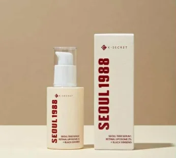 KSecret Seoul 1988 Serum: Retinal Liposome 2% + Black Ginseng 30ml