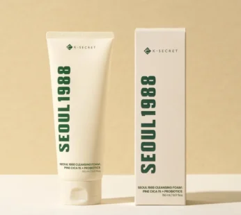 KSECRET SEOUL 1988 Cleansing Foam : Pine Cica 1% + Probiotics 150ml