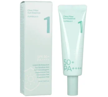 Numbuzin No.1 Clear Filter Sun Essence SPF50+ PA++++50ml