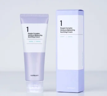 Numbuzin No.1 Purple Complex Moisture Balancing Soothing Cream 100ml