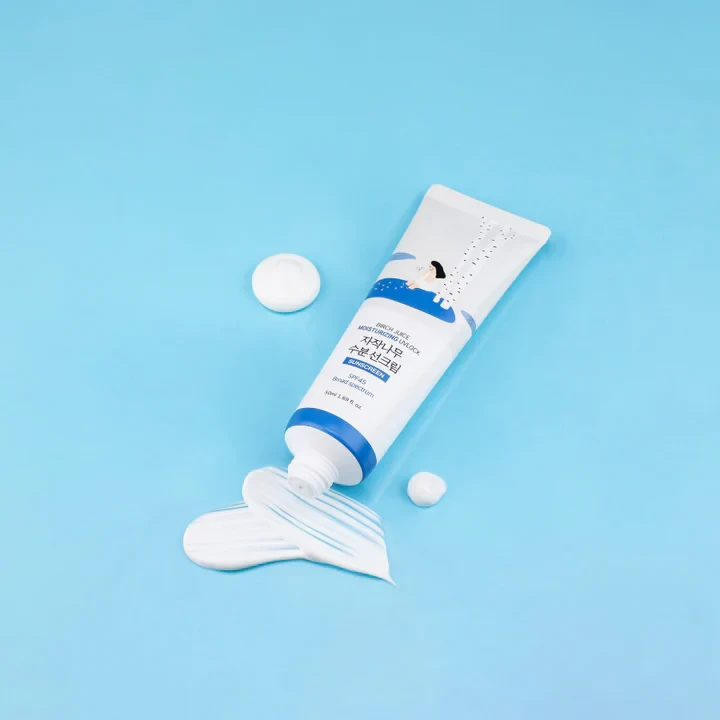 Round Lab Birch Juice Moisturizing Sun Cream 50ml - Image 3