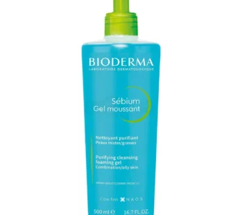 Bioderma Sebium Gel Moussant Purifying Cleansing Foaming Gel 500ml