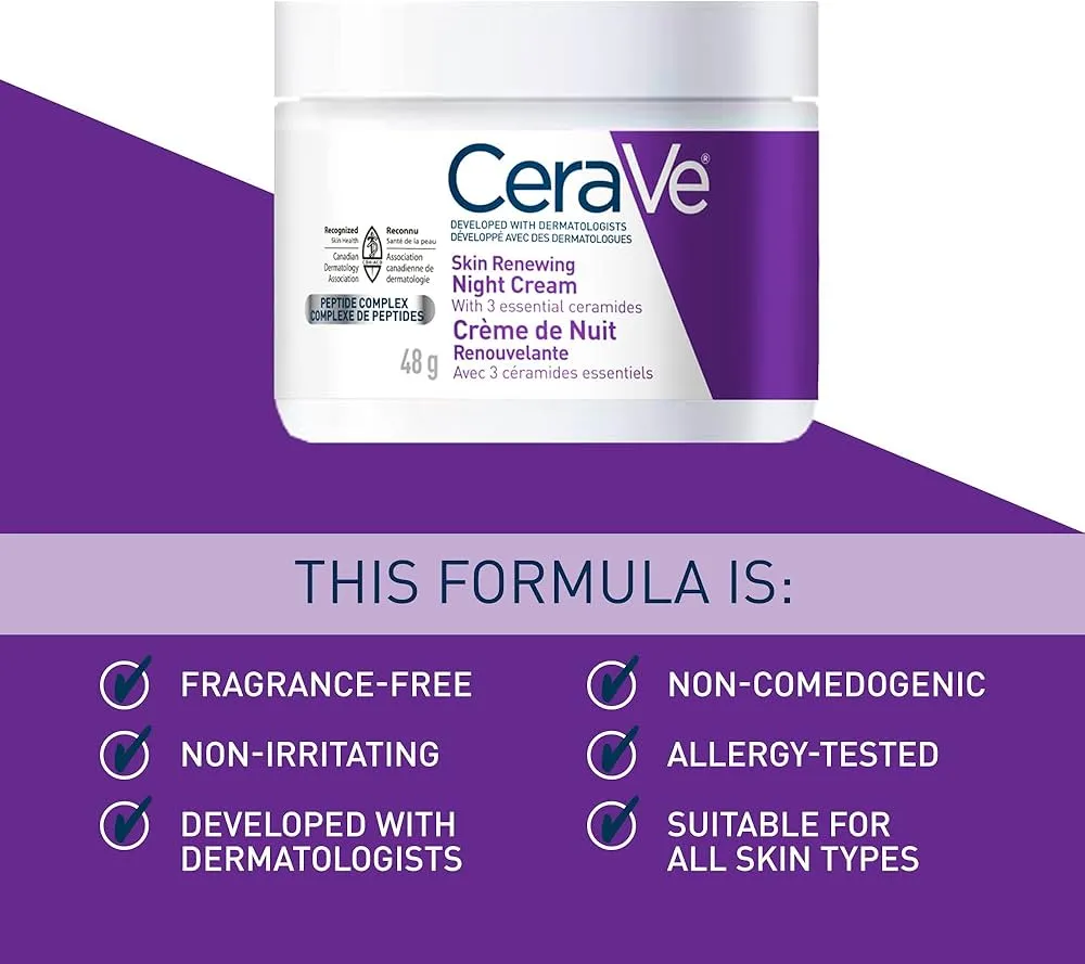 Cerave Skin Renewing Night Cream 48gm - Image 3