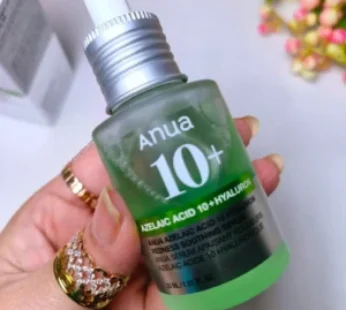 ANUA Azelaic Acid 10 Hyaluron Redness Soothing Serum 30ml