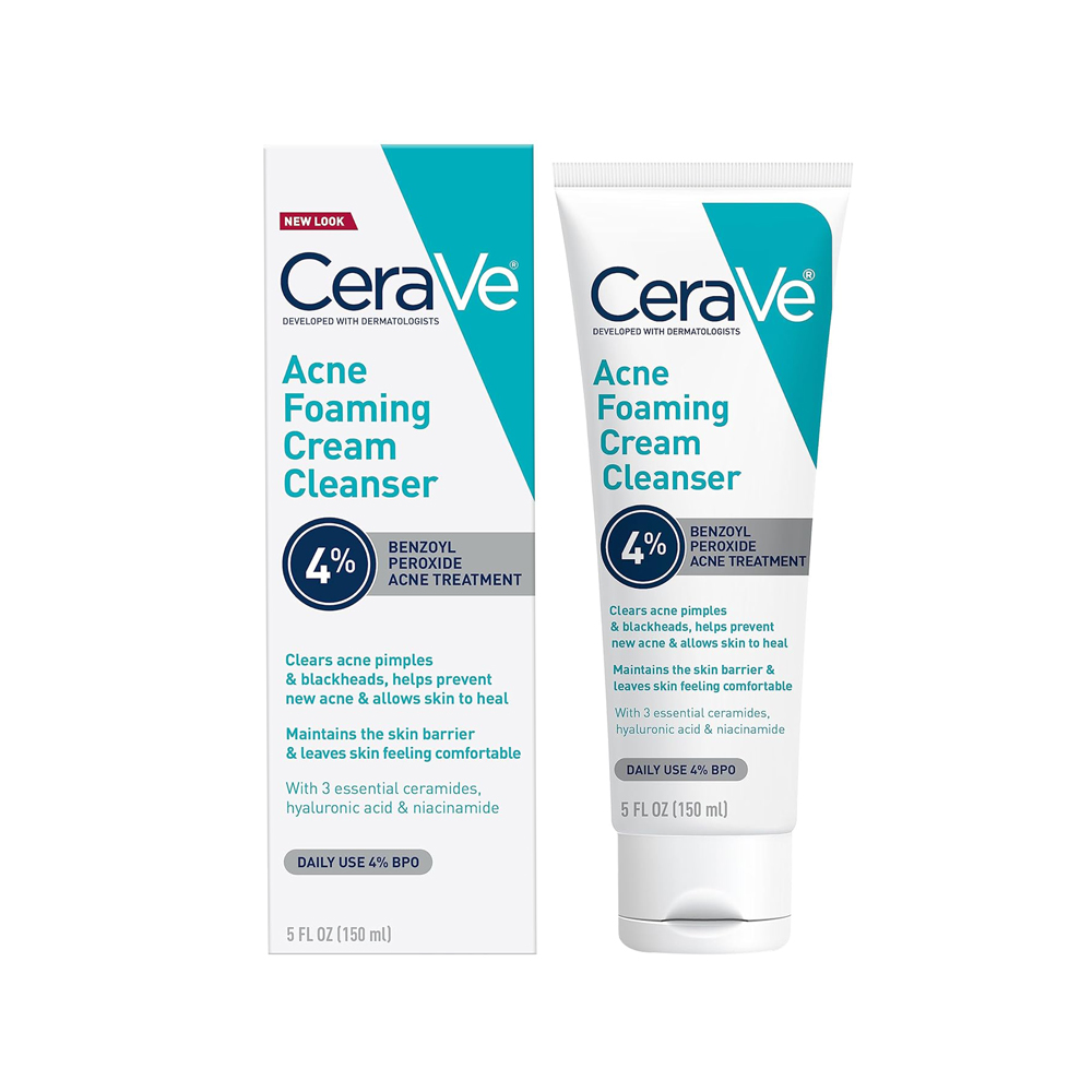 CeraVe Acne Foaming Cream Cleanser (150ml)