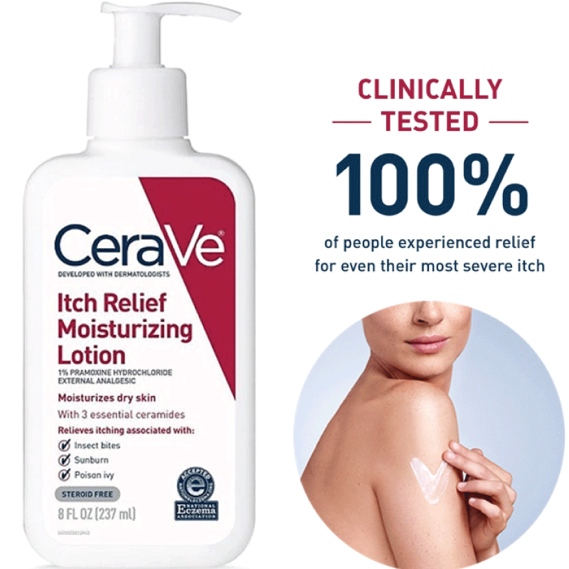 Cerave Itch Relief Moisturizing Lotion 237ml - Image 2