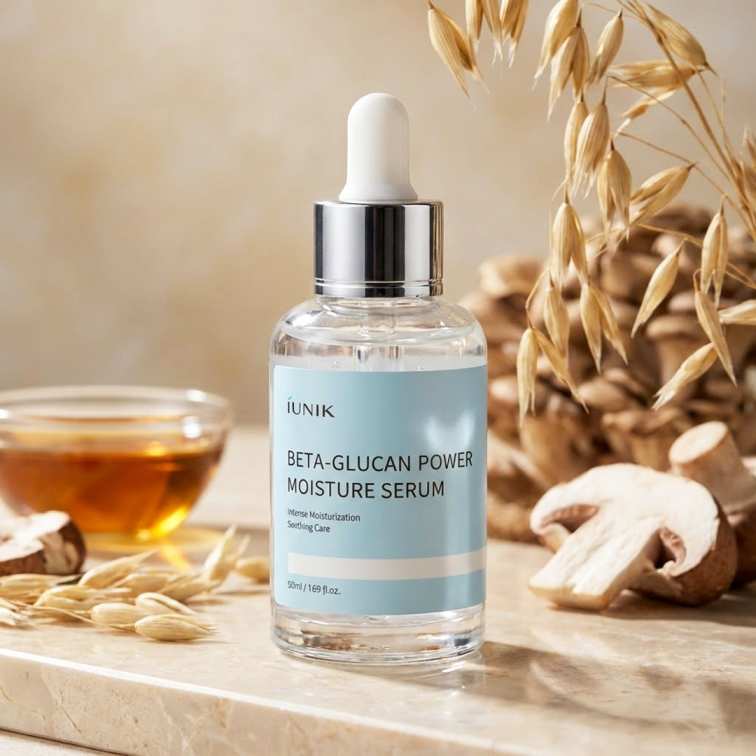 IUNIK BETA-GLUCAN POWER MOISTURE SERUM 50ml - Image 2