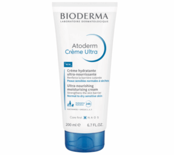Bioderma Atoderm Crème Ultra Ultra-Nourishing Moisturising Cream – 200ml