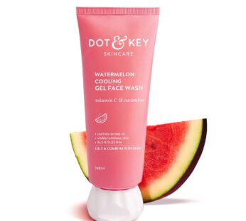 Dot & Key Watermelon Cooling Gel Face Wash With Vitamin C & Cucumber