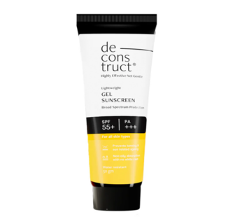Deconstruct Lightweight Gel Sunscreen SPF55+ PA+++ (50g)