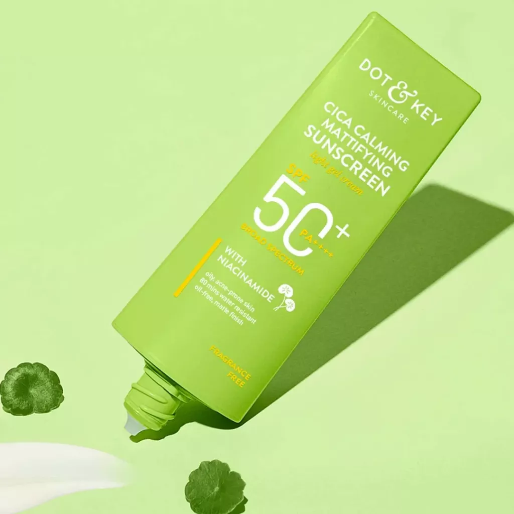 Dot & Key Cica Calming Mattifying Sunscreen SPF50+ PA++++ (80g) - Image 3