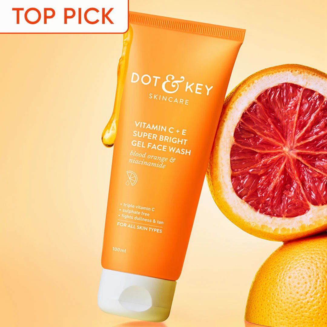 Dot & Key Vitamin C + E Super Bright Gel Face Wash 100ml