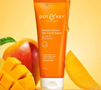Dot and Key Mango Detan Gel Face Wash 100ml
