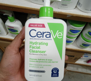 Cerave Hydrating Facial Cleanser for Normal to Dry Skin 473ml