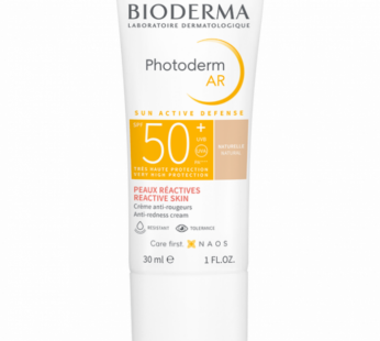 Bioderma Photoderm AR SPF 50+ anti-redness unifying soothing sunscreen for sensitive reactive skin 30ml