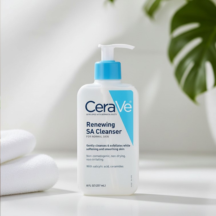 CeraVe Renewing SA Cleanser – 237ml (USA version)