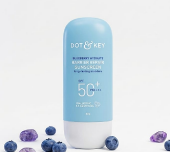 Dot & Key Blueberry Hydrate Barrier Repair Sunscreen SPF50+ PA++++ (80g)