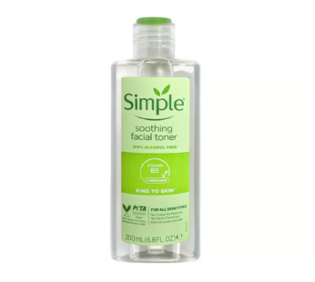 Simple Kind To Skin Soothing Facial Toner 200ml
