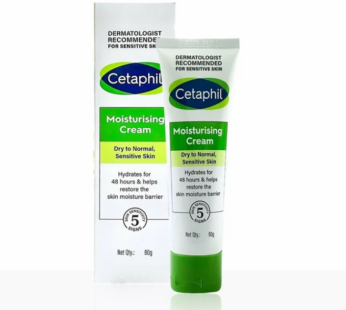 Cetaphil Moisturising Cream (Dry To Normal Sensitive Skin) 80g