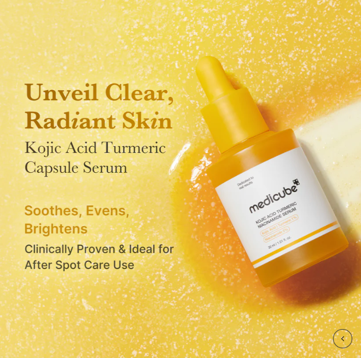 MEDICUBE Kojic Acid Turmeric Niacinamide Serum 30ml - Image 6