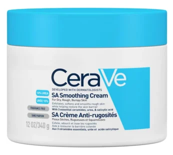 CeraVe SA Smoothing Cream For Dry Rough Bumpy Skin – 340 g
