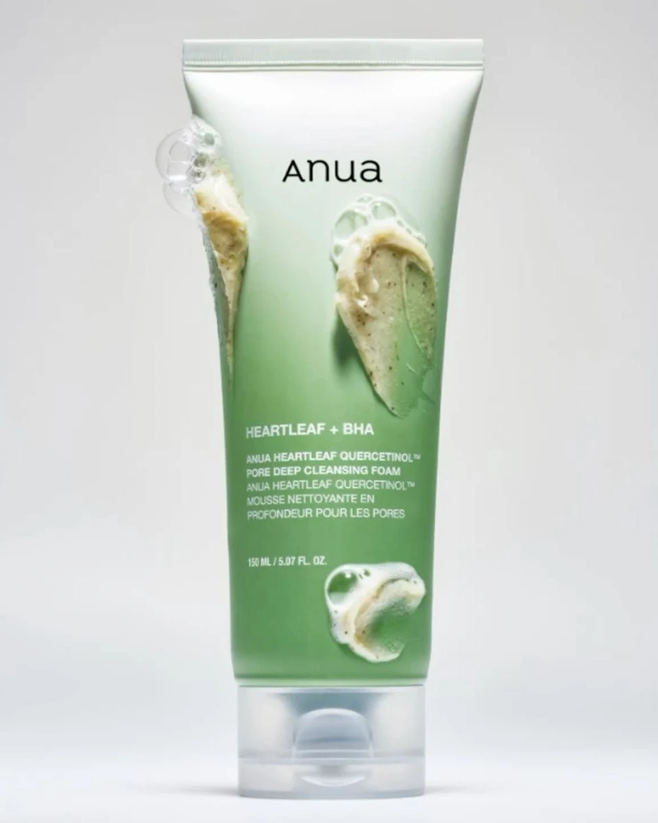 Anua Heartleaf Quercetinol Pore Deep Cleansing Foam 150ml